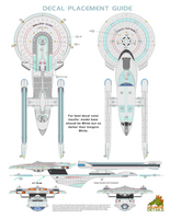 Lakota / Starship -B Detail and Accent Decals - 1:1000