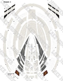 Sovereign Starship Aztec Decals 1:1400 - Early Version
