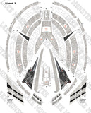 Sovereign Starship Aztec Decals 1:1400 - Late Version