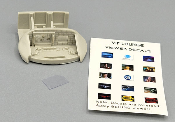 Alternate VIP Lounge Interior w/ Decals - 1:350