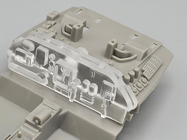 DeLorean Time Machine - Lightable Flux Capacitor Panel w/ Decals - 1:25