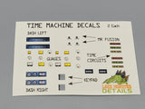 DeLorean Time Machine - Flux-Capacitor Upgrade Panel w/ Decals - 1:25
